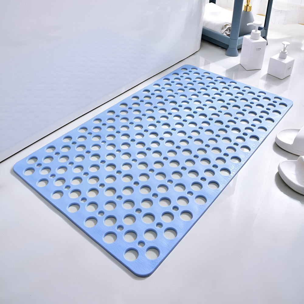 Non Slip Shower Mat with Drain Holes and Anti Mold PVC Design