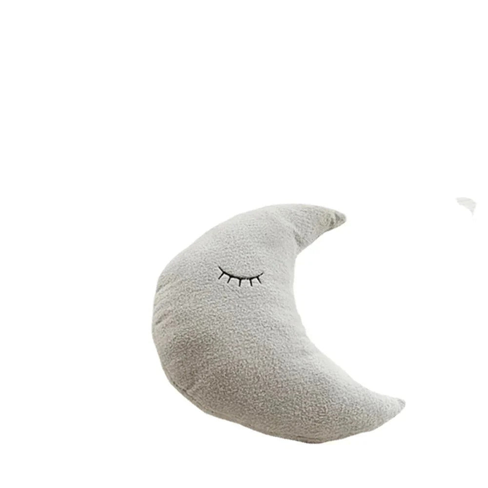 Cute Plush Cloud Pillow for Kids Room Decor with Soft Cotton Cushion Design