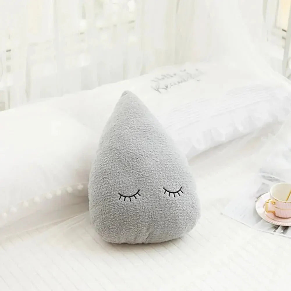 Cute Plush Cloud Pillow for Kids Room Decor with Soft Cotton Cushion Design