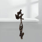 Abstract Couple Sculpture Figurine for Home