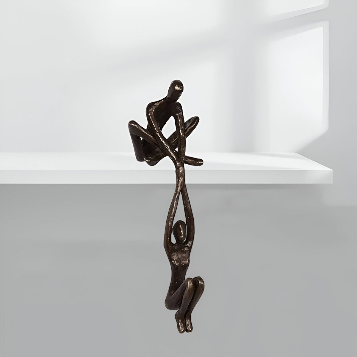Abstract Couple Sculpture Figurine for Home