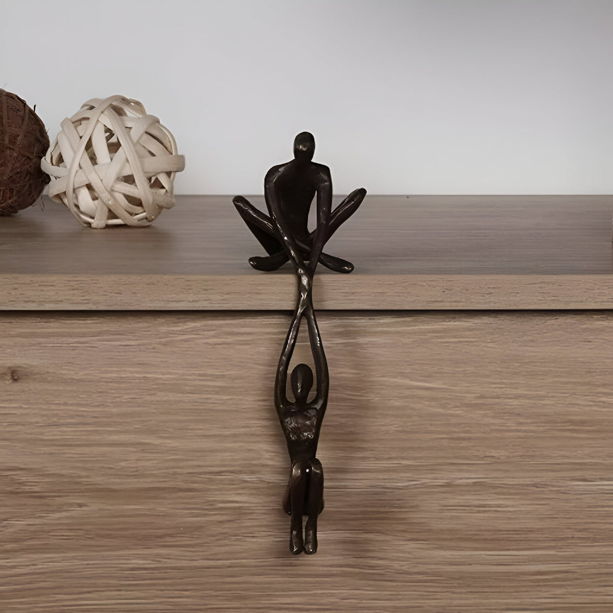 Abstract Couple Sculpture Figurine for Home