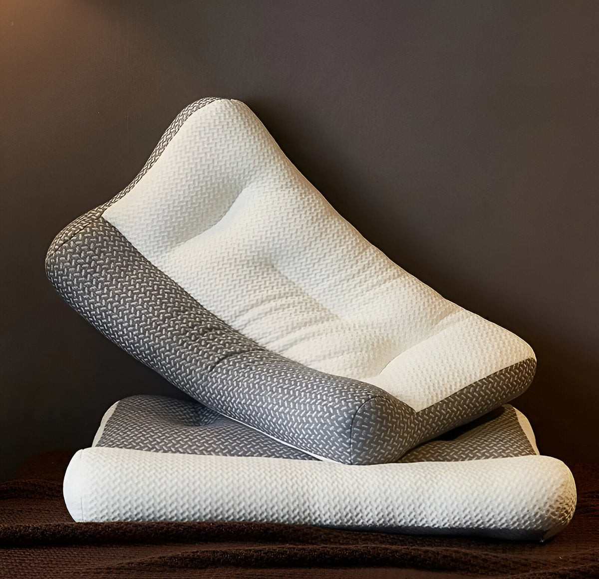 Ergonomic Memory Foam Neck Support Pillow for Pain Relief