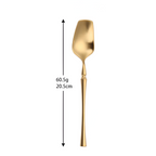 16-Piece Gold Stainless Steel Cutlery Set for Elegant Dining